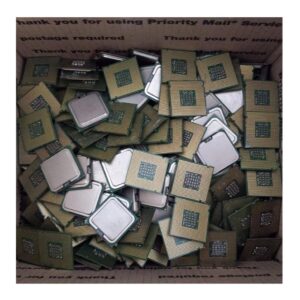 Intel 386 Ceramic CPU Scrap