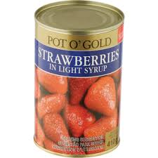 CANNED STRAWBERRY IN SYRUP