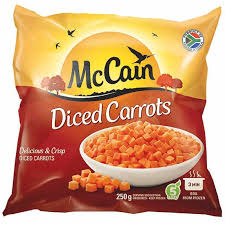 DICED CARROTS