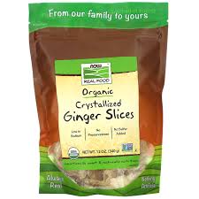 CRYSTALLIZED GINGER SLICE