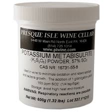 Potassium metabisulphite