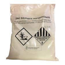 zinc sulphate heptahydrate